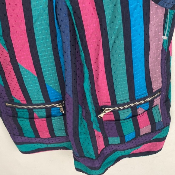Marc By Marc Jacobs - Multicolor Striped Cotton Blend Top, Size 2, NWOT - Picture 8 of 12
